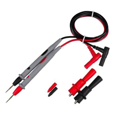 Imagem de Ponta De Prova Para Multímetro Agulha Garra Jacaré Smd 10A