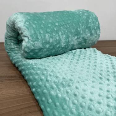 Imagem de Manta Super King Microfibra 280x250cm Cobertor Grosso Felpudo Casal – Conforto e Sofisticação (Verde Bolha)