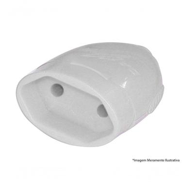 Imagem de Plug Desmontavel Femea 2P Ate 20A/250V Br R1610 C/12Pcs