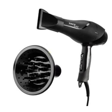 Imagem de Secador E Difusor Cachos Taiff Easy Motor Profissional 1700w, 110V