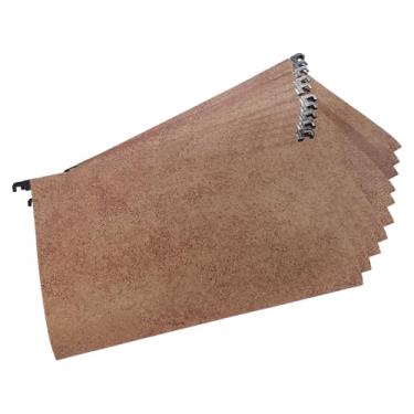 Imagem de Pasta Suspensa Marmorizada New Mármore Sem Plastificação 50 Un +Grampo e Visor