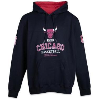 Imagem de Moletom New Era Plus Size Chicago Red Bulls Capuz Masculino-Masculino