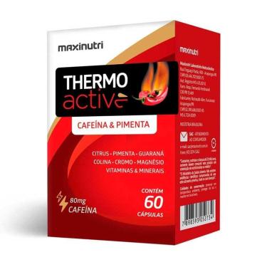 Imagem de Termogênico 60 Cápsulas Maxinutri-Unissex