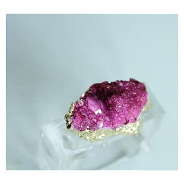 Imagem de Porta-guardanapos de cristal de pedra para casamento por caixa preta conjunto de 4, decoração de guardanapo (cor: Qn19062704)