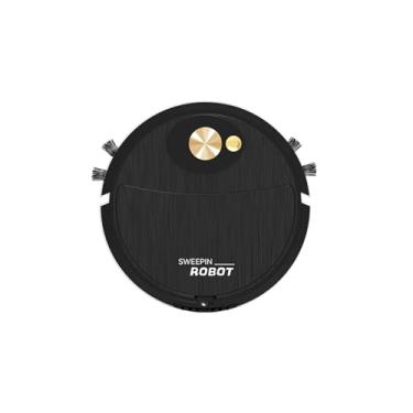 Imagem de Robô de Limpeza Inteligente 3 em 1 Varredura Aspiração e Mopagem Máquina Hoover para Preguiçosos Eletrodomésticos Carregamento USB Robótica Aspirador Pó