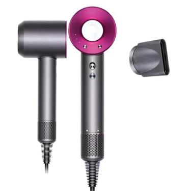 Imagem de Secador de Cabelo Iônico Profissional - Tecnologia Turbo 6x, Controle de Temperatura Digital e Rotação 360°(Aleatorio,220V)