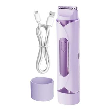 Imagem de Aparadores elétricos para mulheres | Aparador de barbear portátil com carregamento USB - Aparador suave e eficiente, cuidados pessoais para mulheres, namorada, mãe, esposa