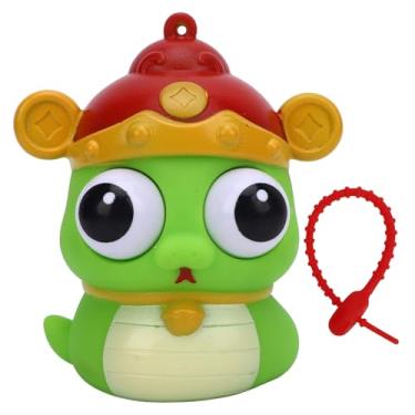 Imagem de Brinquedo para espremer os olhos Brinquedo engraçado para estourar o globo ocular Boneca animal espremedora com olhos saltados para lembrancinhas de festa de escritório Presentes (Verde)