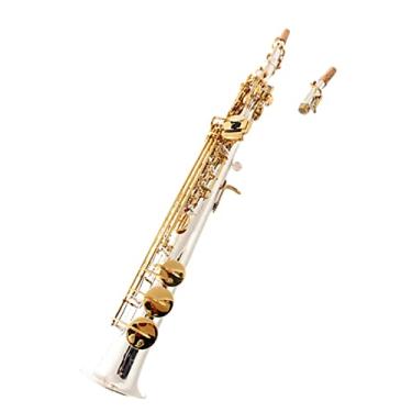 Imagem de Saxofone profissional Saxofone Saxofone Saxofone Instrumento Pérola Shell Botão