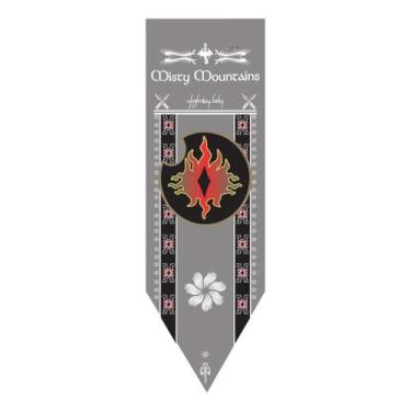 Imagem de Bandeira Flâmula As Montanhas Da Névoa O Senhor Dos Anéis - TENDA MEDI