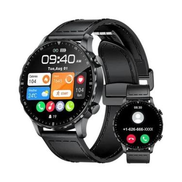 Imagem de Relógio Inteligente Masculino À Prova D'Água Bluetooth LIGE Com Tela T