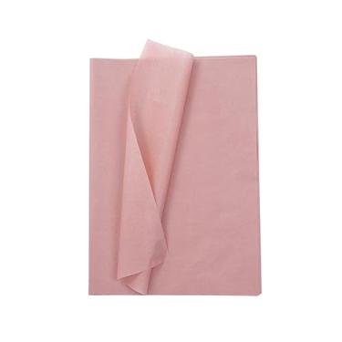 Imagem de Papel de seda metálico, papel de embrulho versátil para embrulho de presente, embrulho de buquê de flores, projetos de arte e artesanato (rosa)