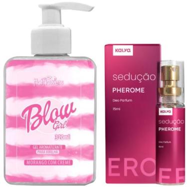 Imagem de Creme Hidratante Virilha Blow Girl Mix Gel Beijavel e Perfume Feromoni