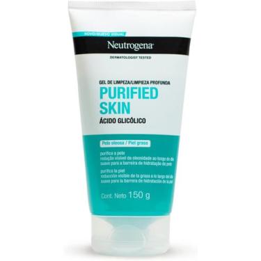 Imagem de Gel limpeza facial neutrogena purified skin 150g - Johnson & Johnson