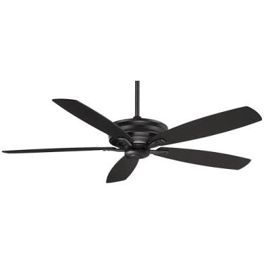Imagem de Minka-Aire F696-CL Kafé-XL Ventilador de teto de 152 cm com acabamento em carvão..