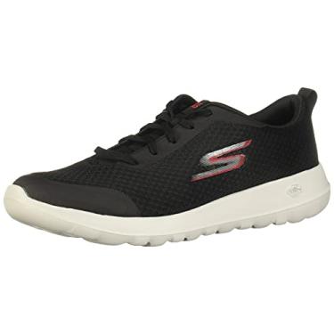 Imagem de Skechers Gowalk Max-Athletic Tênis de caminhada masculino com espuma resfriada a ar, Preto/vermelho, 40