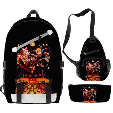 Imagem de Conjunto de mochilas Hanakos Kuns Yugis Amanes Hanakoskun para crianças