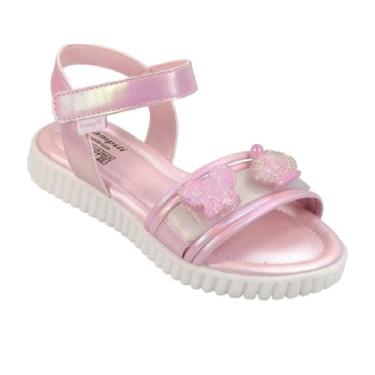 Imagem de Sandalia Pampili Candy Rose Holografico 028