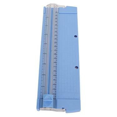 Imagem de HEEPDD Aparador de Papel, Aparador de Papel para Corte A4 Ferramenta de Corte de Mesa de Design Incisivo Cortador de Azul Com Fundo Antiderrapante para Escritório Doméstico Escola Nan