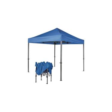 Imagem de Gazebo 2x2x2,45m, Estrutura em Aço e Alumínio, Cobertura Poliéster 210D, para Praia, Parque, Acampamento, Eventos ao Ar Livre
