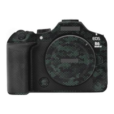 Imagem de Decalque Skins R6III película protetora para câmera antirarranhões para Canon EOS R6 Mark III R6 III R6 Mark Adesivo de acessórios de fotografia (Mambba Green, para Canon EOS R6 Mark III)