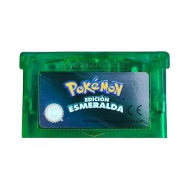 Imagem de Cartão De Jogo Pokemon GBA 32 Bits Para DS NDS GB Em Inglês, Espanhol,
