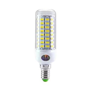 Imagem de Lâmpada LED E27 E14 72 96 LEDs Sem Flicker 5730 SMD Para Lustres De Te