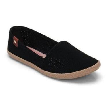 Imagem de Sapatilha Estilo alpargata preta Moleca 5287.210-Feminino