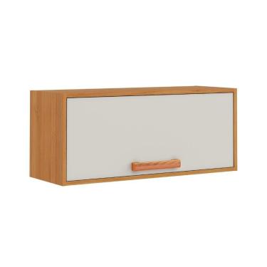 Imagem de Armário Aéreo De Cozinha Itatiaia 1 Porta Off White Nápoles