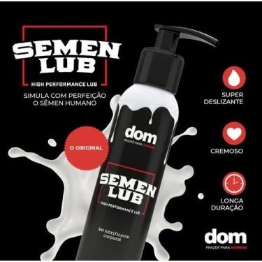 Imagem de Sêmen Lub Gel Lubrificante - Adão e Eva