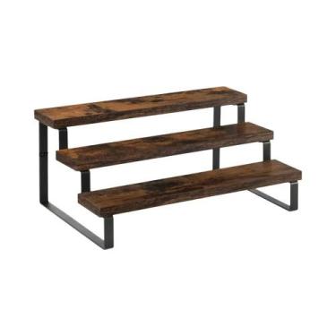 Imagem de Prateleira De Armazenamento Multi-nível Para Frascos De Temperos E Lat