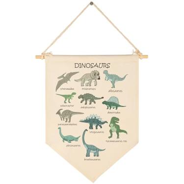 Imagem de Quarto de bebê acima do berço decoração de porta de sala de leitura - bebê, chuveiro, presente de Natal de aniversário para meninos e meninas - lona pendurada bandeira bandeira flâmula decoração de