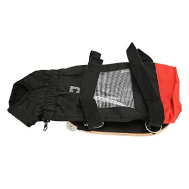 Imagem de Alomejor Cadeira de Rodas para Cães, Scooter para Passear Com Animais de Estimação Com Zíper Lateral e 4 Rodas Silenciosas No Peito Ajustável, para Cães Com Deficiência (M (Adequado para