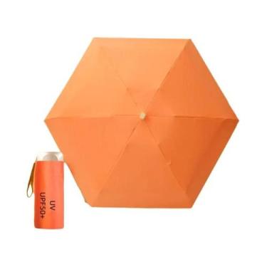 Imagem de Guarda-Sol Mini Portátil Dobrável UPF50+ Com Proteção UV, Guarda-Chuva