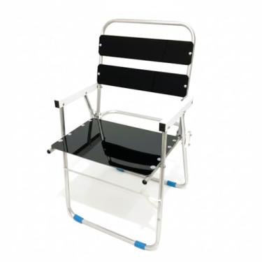 Imagem de Cadeira Dobrável Flamingo M1 Alumínio 100% Ergonômica Alta Leve Brilho - F095