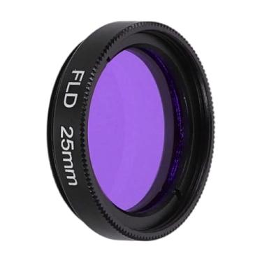 Imagem de PATIKIL Filtro de lente FLD de 25 mm, filtros fluorescentes, resina óptica, circular, parafuso, acessórios de correção de cor para lente de fotografia de câmera, roxo