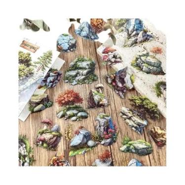 Imagem de Adesivos De Animais Da Floresta 25 Peças Estéticos Decorativos Para Di