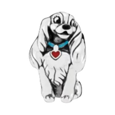 Imagem de Pingentes De Animais Em Prata 925: Rato, Tigre, Cão, Gato, Elefante Pa