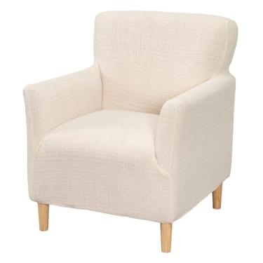 Imagem de Eco-Ancheng Capas de cadeira de banquete para poltrona, 1 peça, elástico, para cadeira, com braços, antiderrapante, protetor de móveis para crianças, animais de estimação, decoração de sala de estar