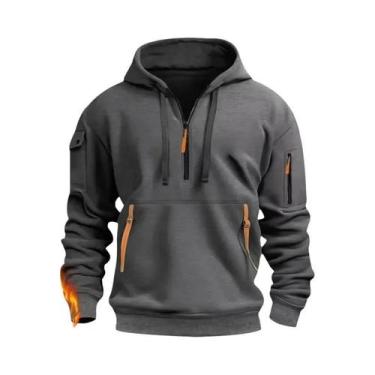 Imagem de Moletom Unissex plus Size Ombro Gota Pullover, Jaqueta Casual S-XXXL, 