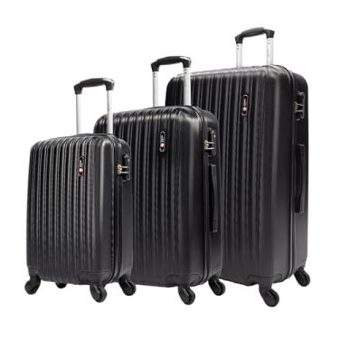 Imagem de Conjunto de malas de viagem PMG Londres Swiss Move Preta