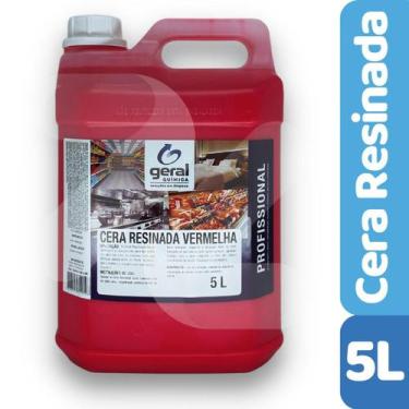Imagem de Cera Resinada Pisos Madeira Ardósia Laminado - 5 Litros - Geral Químic