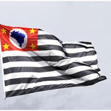 Imagem de Bandeira Estado De São Paulo Oficial 150x90 Cm Oxford - Presente
