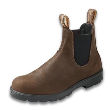 Imagem de Blundstone Botas Chelsea clássicas unissex, Marrom antigo, 10.5 Women/8.5 Men