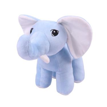 Imagem de Elefante de Pelúcia Decorativo Elefante Pipoca 30cm - Fofuxos De Pelúc