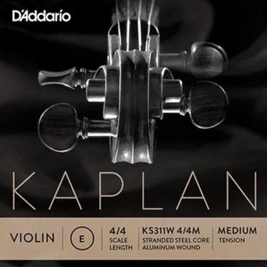 Imagem de Corda Mi D`Addario Kaplan Violino 4/4 Tensão Média