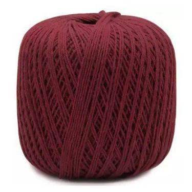 Imagem de Linha EuroRoma Passione Nº3 150G Cor 1050 Bordô - Fio de Algodão - no-