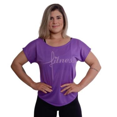 Imagem de Camiseta Feminina Dry Furadinho Fitness Academia Treino - FR Moda Fitn