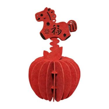 Imagem de Fancyes Arranjos de mesa em formato de favo de mel para a festa do Ano Chinês de 2026, para o Festival da Primavera e o Ano Chinês, B