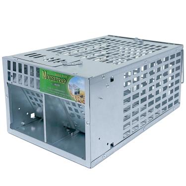 Imagem de Ogetok Armadilha para ratos humana, armadilha de gaiola de mouse ao vivo multi-catch para uso interno e externo, sem matar, sem danos, captura segura, armadilha de mouse eficaz reutilizável para ratos